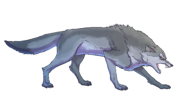 Wolf monster from Realms of magic